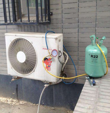 通河空调加氟